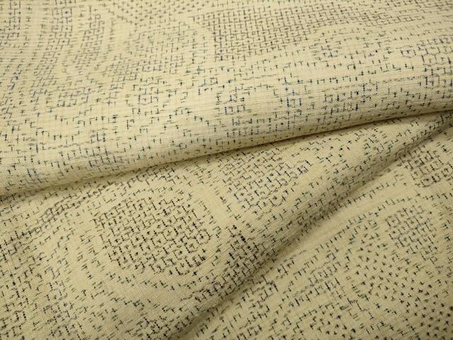 平和屋着物●本場結城紬　重要無形文化財　80亀甲　吉祥文　正絹　逸品　CAAY5158ut