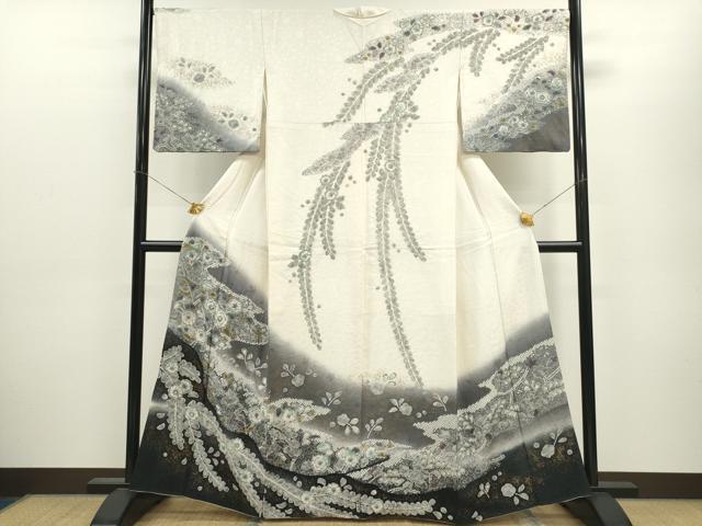 ［2885］訪問着 美品 辻ヶ花 手描き 逸品 絞り 正絹 着物 袷 2885］訪問着 美品 辻ヶ花 手描き 逸品 絞り 正絹 着物 袷 - メルカリ