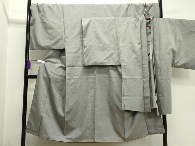 平和屋着物●男性　紬　アンサンブル　100亀甲　キングサイズ　正絹　逸品　CAAY8218gh