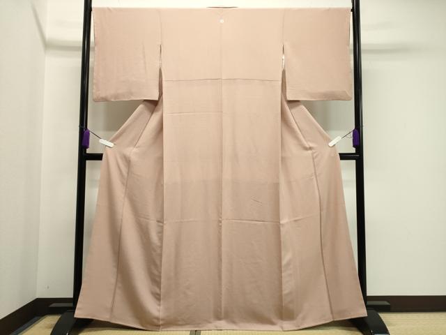 平和屋着物○上質な色無地 虹色 正絹 逸品 CAAY8373gh