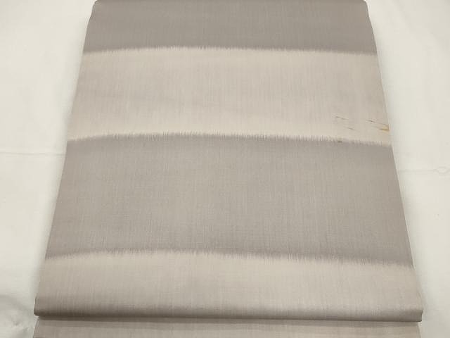 平和屋着物●両面　全通柄袋帯　横段文　正絹　逸品　CAAY9231yk