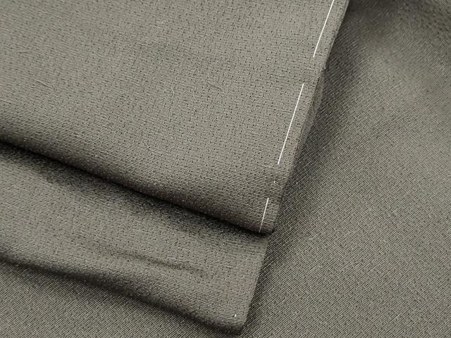 平和屋着物●男性　色無地　紅消鼠色　正絹　逸品　未使用　CAAY9496th