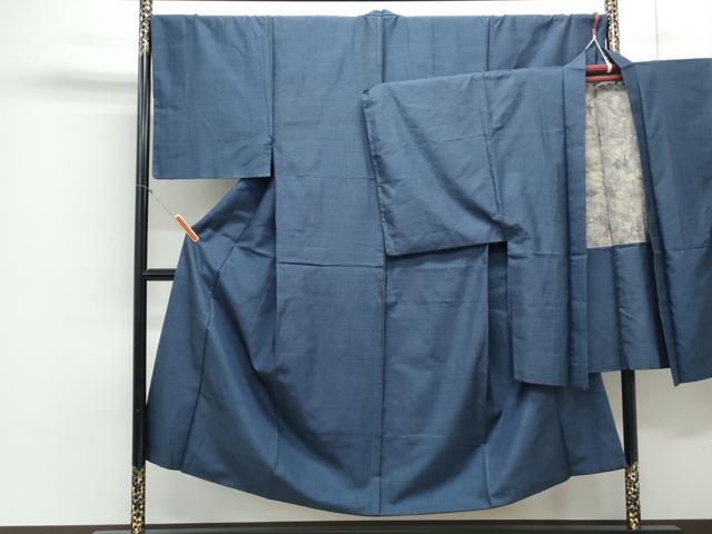 平和屋着物●男性　本場染大島紬　アンサンブル　吉祥文　正絹　逸品　CAAY9574th