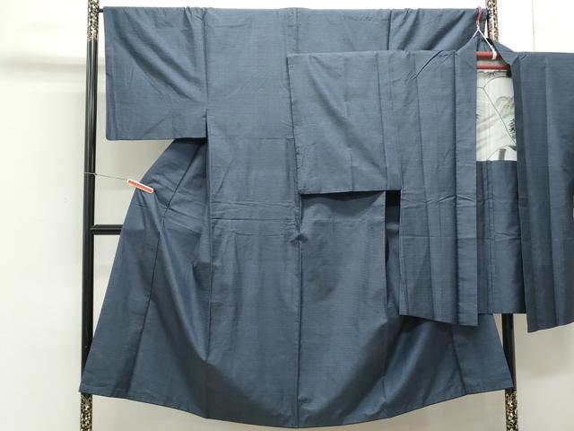 平和屋着物●男性　本場大島紬　アンサンブル　100亀甲　総詰め　正絹　逸品　CAAY9596th