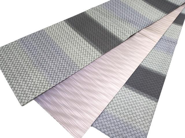 平和屋着物●両面　全通柄袋帯　草花文　鈴乃屋扱い　正絹　逸品　CAAY9673hy