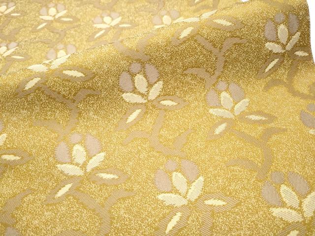 平和屋着物●両面　六通柄袋帯　桜輝　金銀糸　正絹　逸品　CAAY9713hy 平和屋着物○両面 六通柄袋帯 桜輝 金銀糸 正絹 逸品 CAAY9713hy