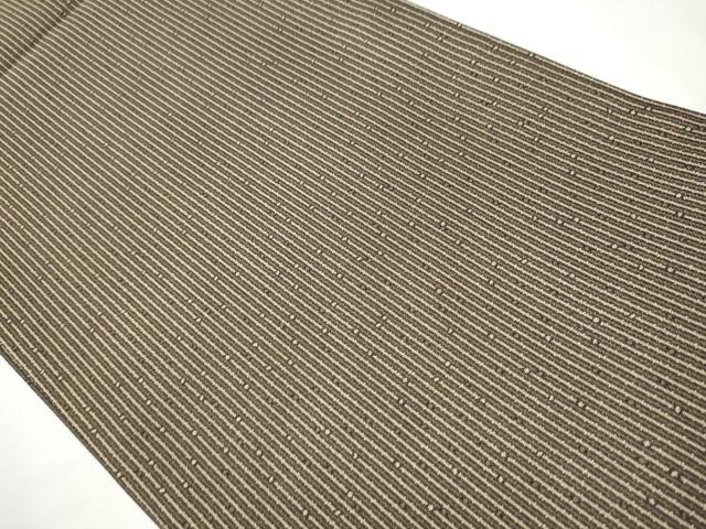 平和屋着物○両面 全通柄袋帯 格子柄 正絹 逸品 CAAY9781hy