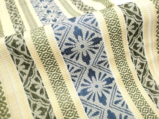 平和屋着物●本場筑前博多織　八寸名古屋帯　花間道　正絹　逸品　CAAY9796hy_3