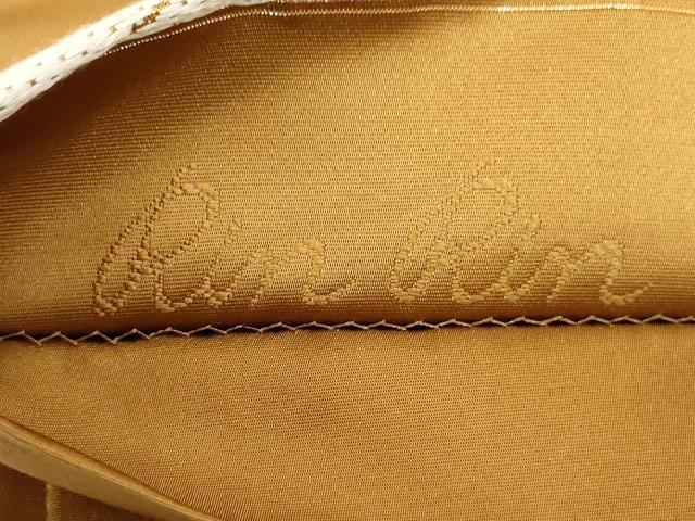 平和屋着物○六通柄袋帯 唐織 草花文 金糸 正絹 逸品 CAAZ0327dy