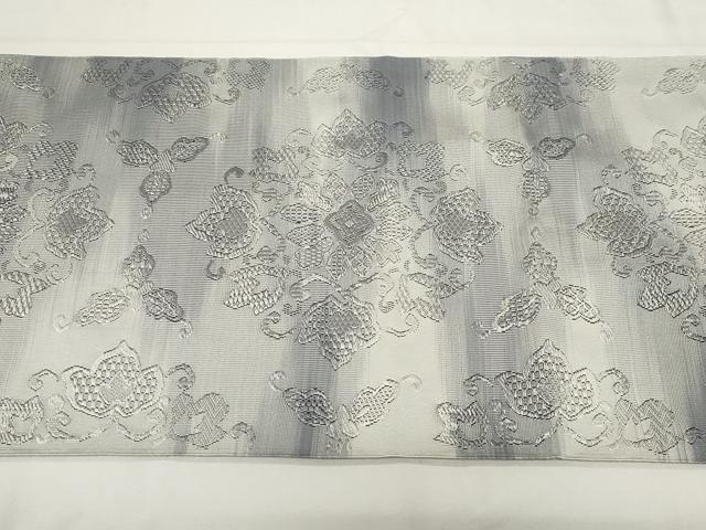 平和屋着物○綴れ 八寸名古屋帯 正倉院花文 正絹 逸品