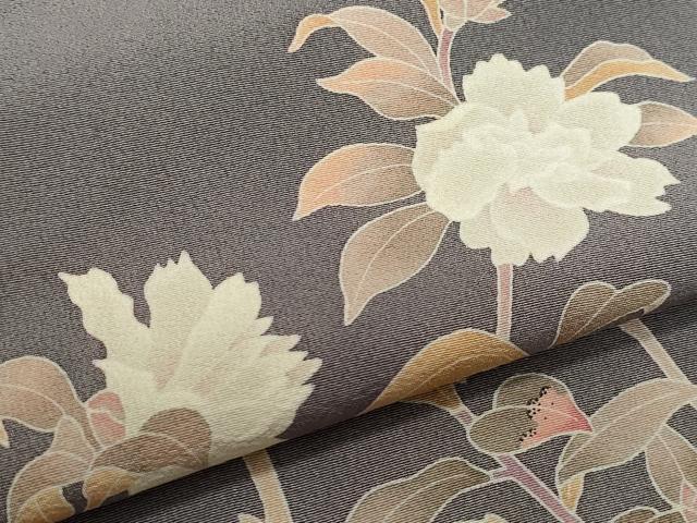 平和屋着物○名匠・初代由水十久師事 本加賀友禅作家 竹内