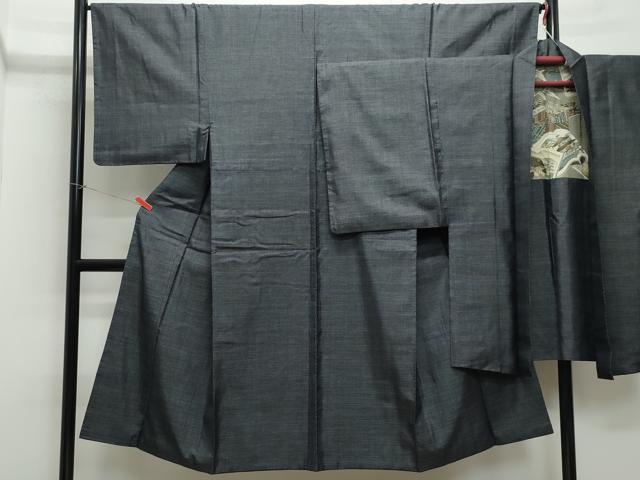 平和屋着物●男性　本場大島紬　アンサンブル　100亀甲　総詰め　正絹　逸品　CAAZ1006vf