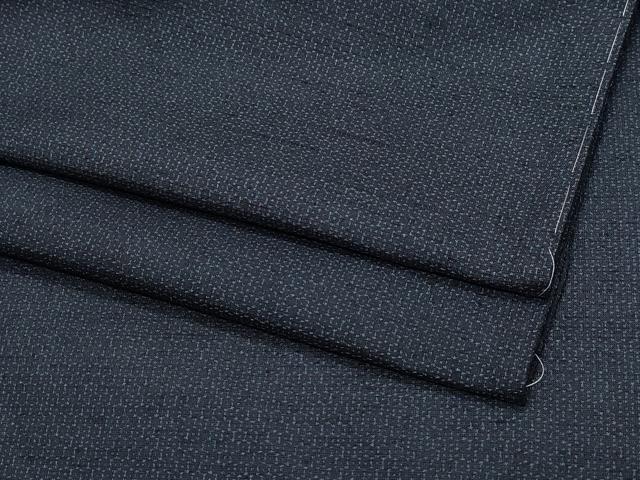 平和屋着物●男性　紬　100亀甲　総詰め　正絹　逸品　CAAZ1106vf