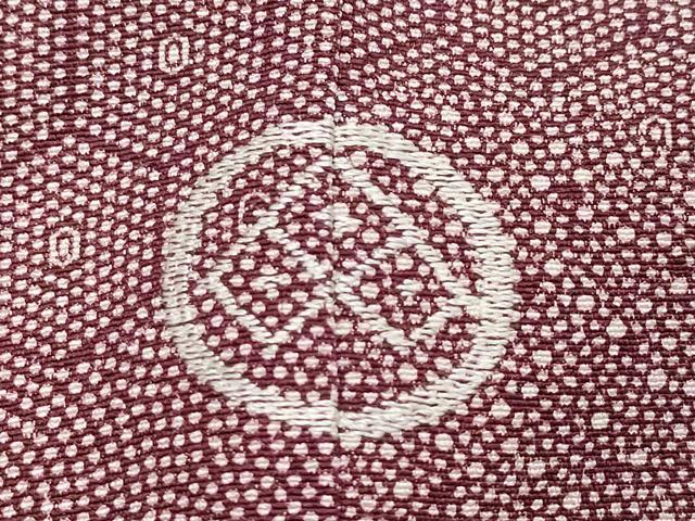 平和屋着物○江戸小紋 雲重ね吉祥文 正絹 逸品 CAAZ1119vf