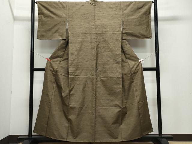 平和屋着物○上質な紬 霞文 正絹 逸品 CAAZ1128vf