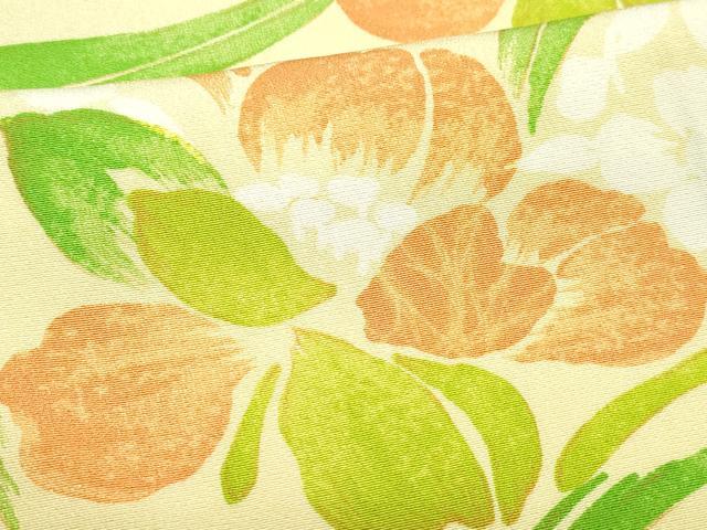 平和屋着物○上質な小紋 草花文 正絹 逸品 CAAZ1141vf