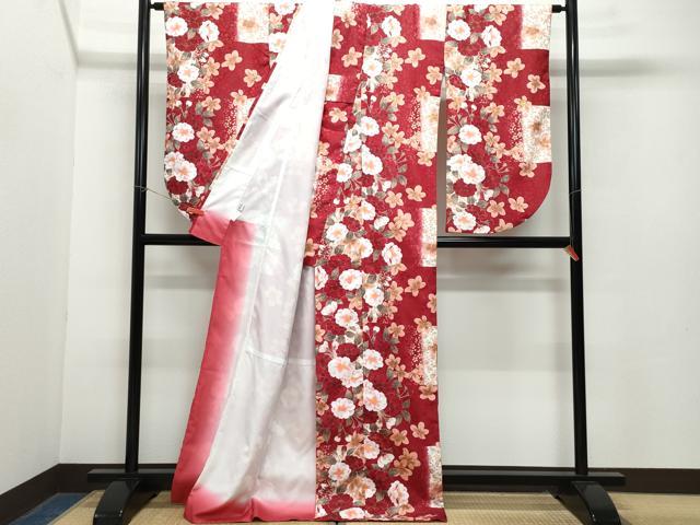 平和屋着物○H・L（アッシュエル） HENRI-LUC CHAPUIS 小振袖 二尺袖