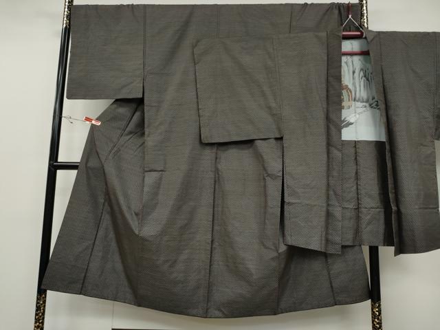 平和屋着物●男性　本場大島紬　アンサンブル　吉祥文　正絹　逸品　CAAZ2560ut