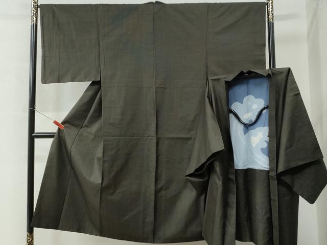 平和屋着物●男性　男柄の最高峰　西郷柄　西郷絣　本場大島紬　アンサンブル　正絹　逸品　CAAZ2892yc