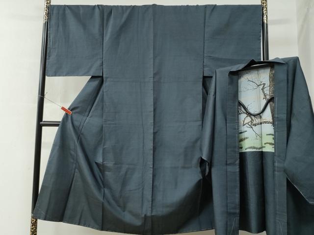 平和屋着物●男性　本場大島紬　アンサンブル　100亀甲　総詰め　正絹　逸品　未使用　CAAZ2929yc