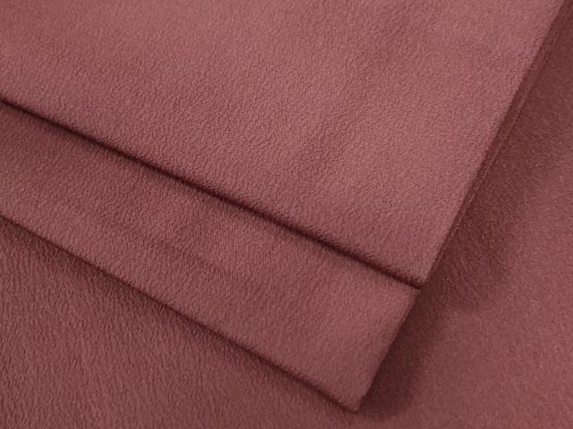 平和屋着物●洗える最高級着物　＜英＞はなぶさ謹製　色無地　鳶色　CAAZ3065yc