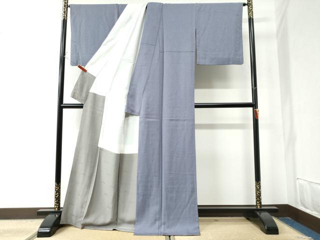 平和屋着物○染色作家 斉藤三才 江戸小紋 小花小紋柄 正絹 逸品 CAAZ3091yc