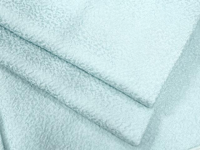 平和屋着物●上質な色無地　紋意匠　白藍色　正絹　逸品　CAAZ3150yc