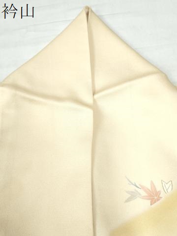 平和屋着物○創業460年・千總 訪問着 遠山枝橘花文