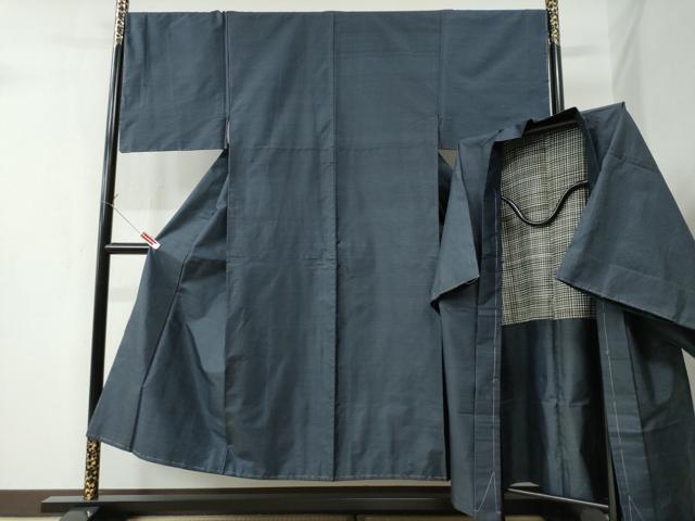 平和屋着物●男性　本場大島紬　アンサンブル　吉祥文　正絹　逸品　未使用　CAAZ3402yc