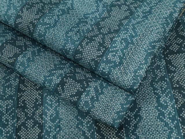 平和屋着物●上質な紬　吉祥間道　正絹　逸品　CAAZ3457yc