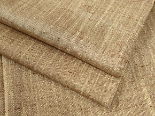 平和屋着物●上質な紬　霞文　正絹　逸品　CAAZ3459yc