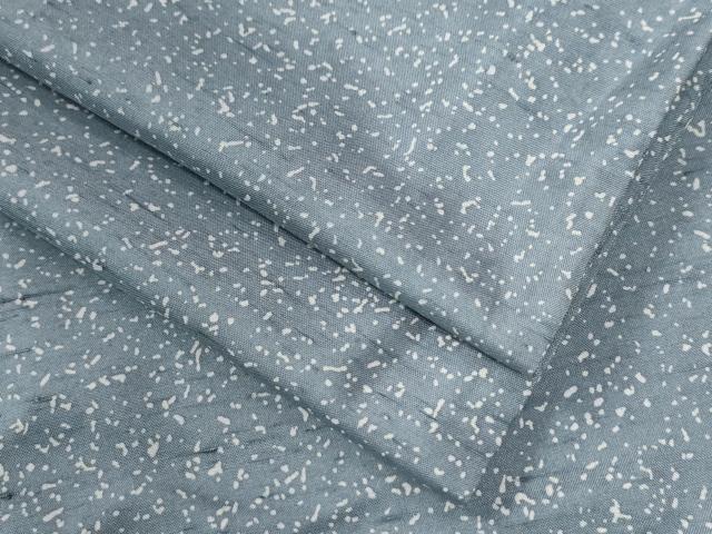 平和屋着物●石川県指定無形文化財　牛首紬　白山工房　手織り　霰文　正絹　逸品　CAAZ3527yc