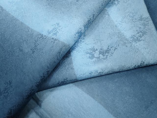 平和屋着物●上質な小紋　霞文　正絹　逸品　CAAZ3545yc