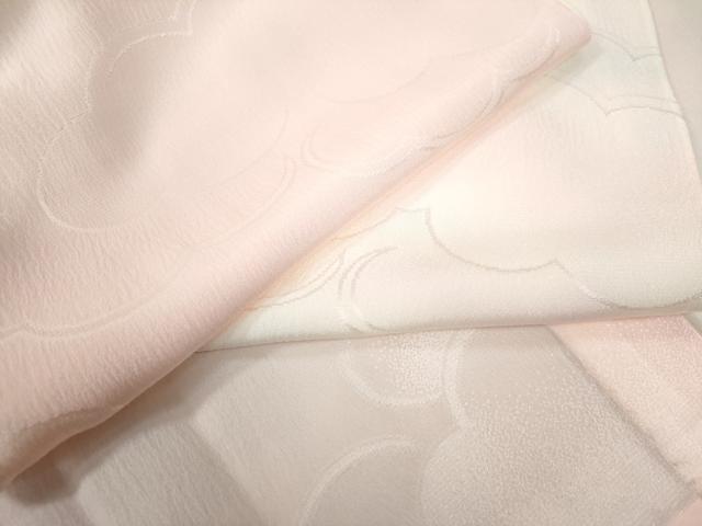 平和屋着物●長襦袢　単衣　雲取り地紋　暈し染め　正絹　逸品　CAAZ3700yc