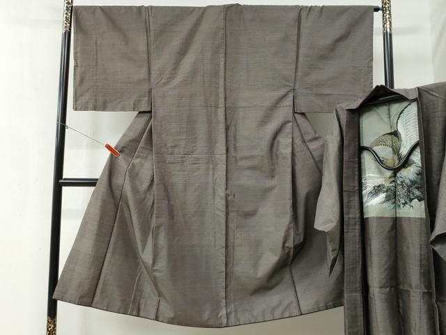 平和屋着物●男性　本場大島紬　アンサンブル　吉祥文　正絹　逸品　CAAZ3725yc