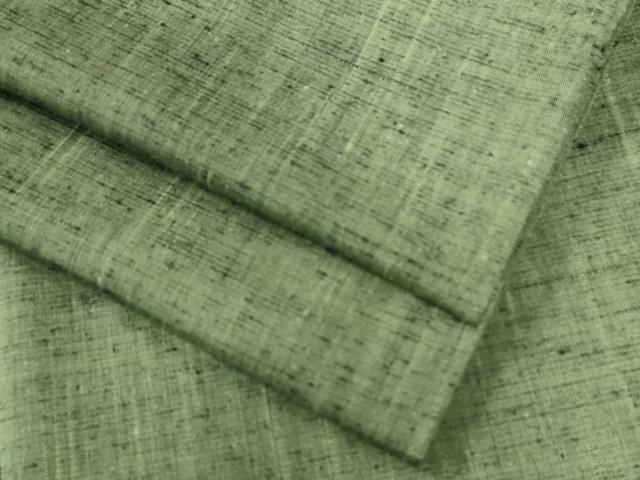 平和屋着物●上質な紬　霞文　正絹　逸品　CAAZ3767yc