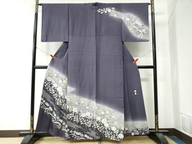 平和屋着物●訪問着　作家物　辻が花　暈し染め　正絹　逸品　CAAZ3867yc