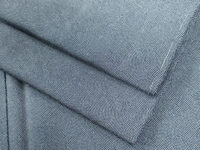 平和屋着物●江戸小紋　鮫小紋柄　正絹　逸品　未使用　CAAZ3870yc
