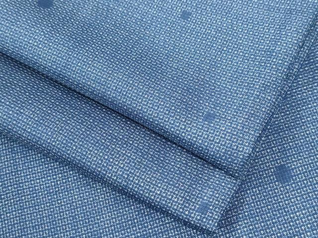 平和屋着物●本場大島紬　160亀甲　水玉　総詰め　正絹　逸品　CAAZ3929yc