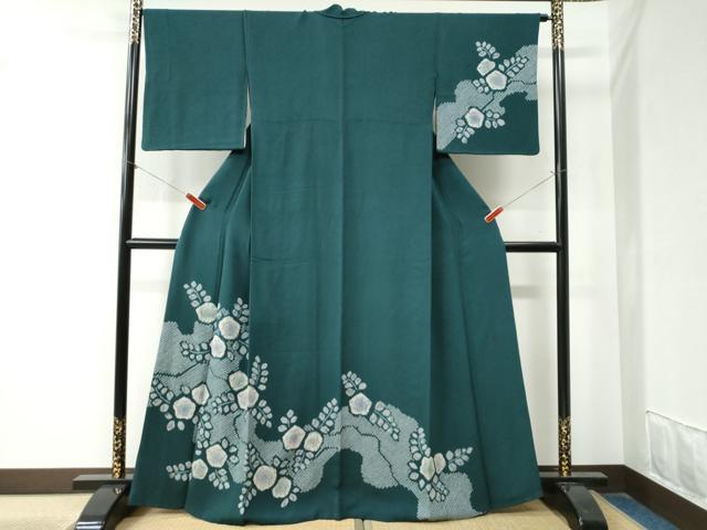 平和屋着物●訪問着　作家物　辻が花　絞り　正絹　逸品　CAAZ3979yc