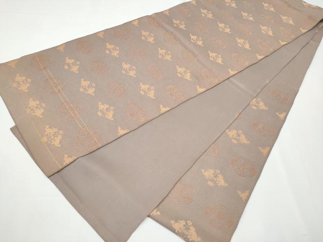 平和屋着物○全通柄 京袋帯 向かい鳥動物文 正絹 逸品 CAAZ4122hy