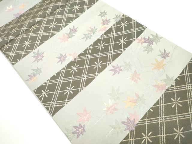 平和屋着物○世界的人形師 辻村寿三郎 ジュサブロー 六通柄袋帯