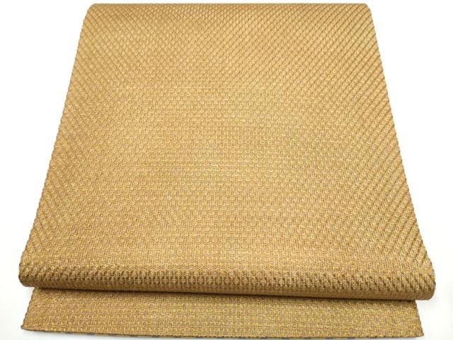 平和屋着物●両面　全通柄袋帯　立涌文　金糸　正絹　逸品　CAAZ4213hy