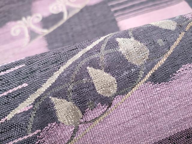 平和屋着物○京の名門 じゅらく謹製 帝王紫 スリーシーズン 春夏秋