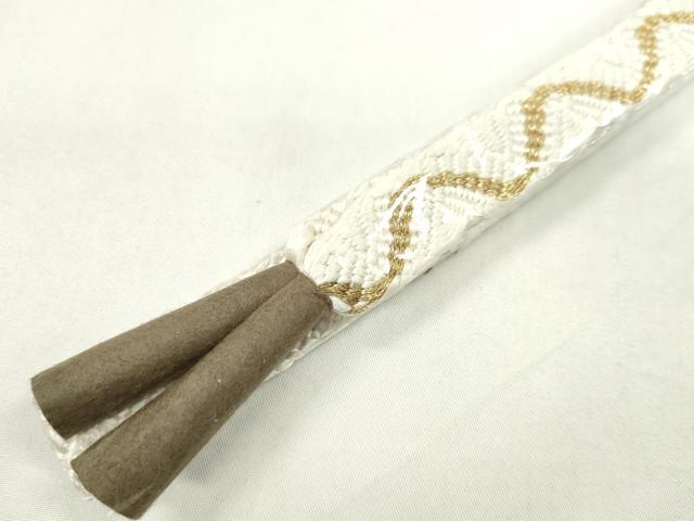 平和屋着物○和装小物 帯締め・帯揚げセット 礼装用 亀房付き 雲重ね