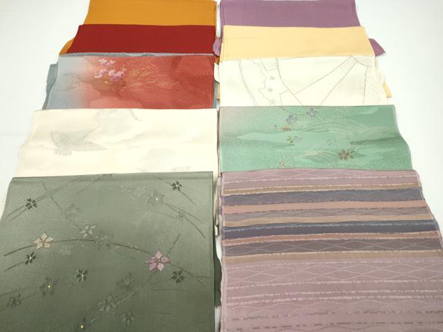 平和屋着物★和装小物　帯揚げ10枚セット　丹後ちりめん　正絹　逸品　CAAZ6400ju