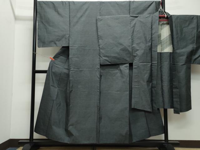 平和屋着物●男性　本場大島紬　アンサンブル　吉祥文　正絹　逸品　CAAZ8082vf