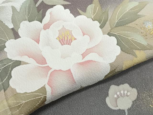 平和屋着物○訪問着 作家物 四季の舞 暈し染め 金銀彩