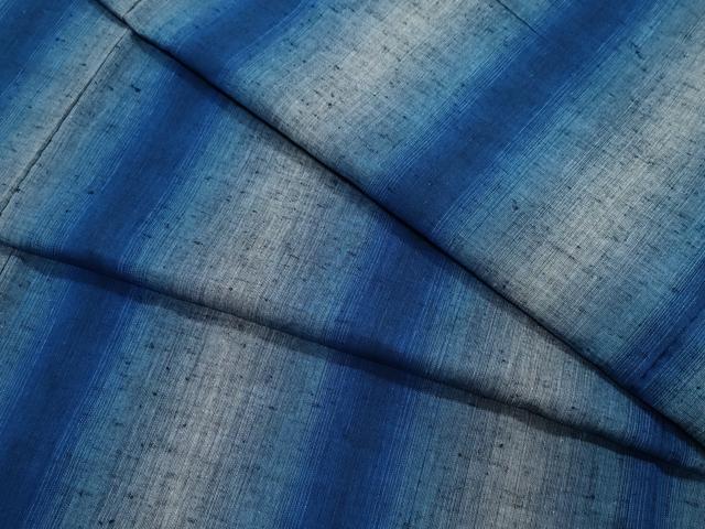 平和屋着物●上質な紬　縞　正絹　逸品　CAAZ8181vf