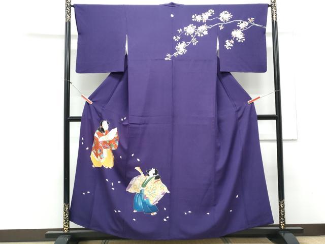 平和屋着物●訪問着　童子遊び　金彩　正絹　逸品　CAAZ8803th